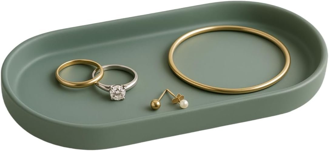 Jewelry Tray Oval Vanity Dish for - Image 5