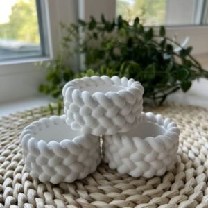 Rope candel jar